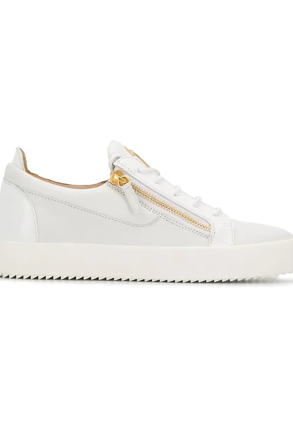 Giuseppe Zanotti Frankie låga sneakers - Vit