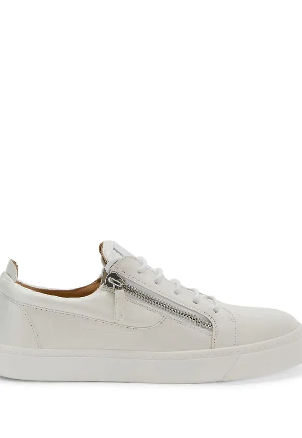 Giuseppe Zanotti Frankie låga sneakers - Vit