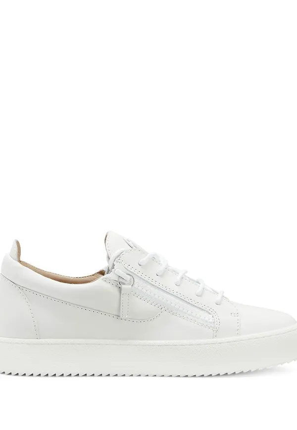 Giuseppe Zanotti Frankie låga sneakers - Vit
