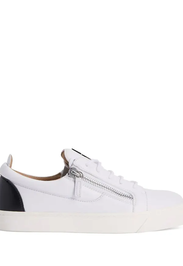 Giuseppe Zanotti Frankie låga sneakers - Vit