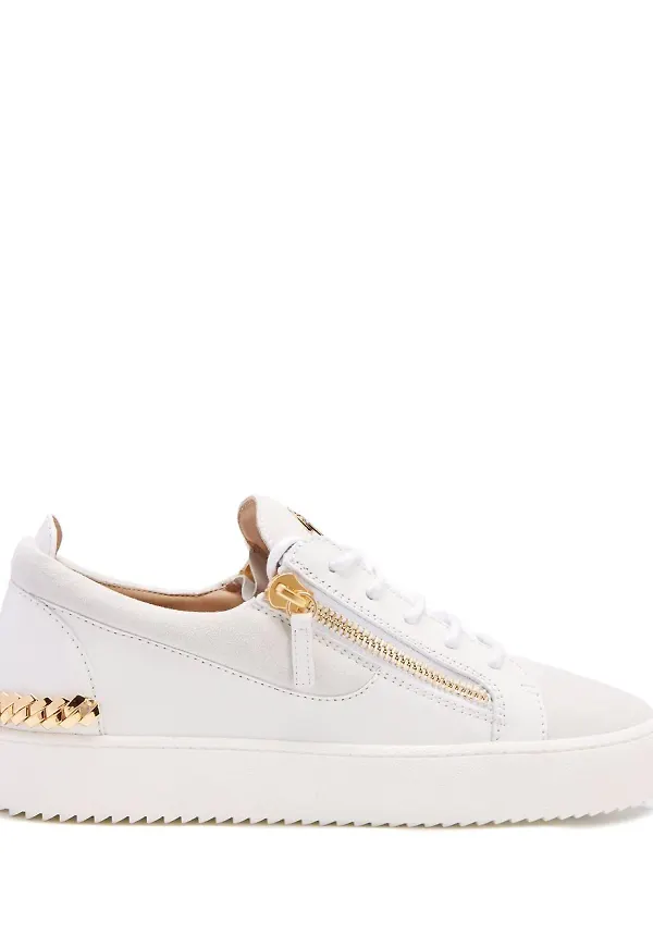 Giuseppe Zanotti Frankie låga sneakers - Vit