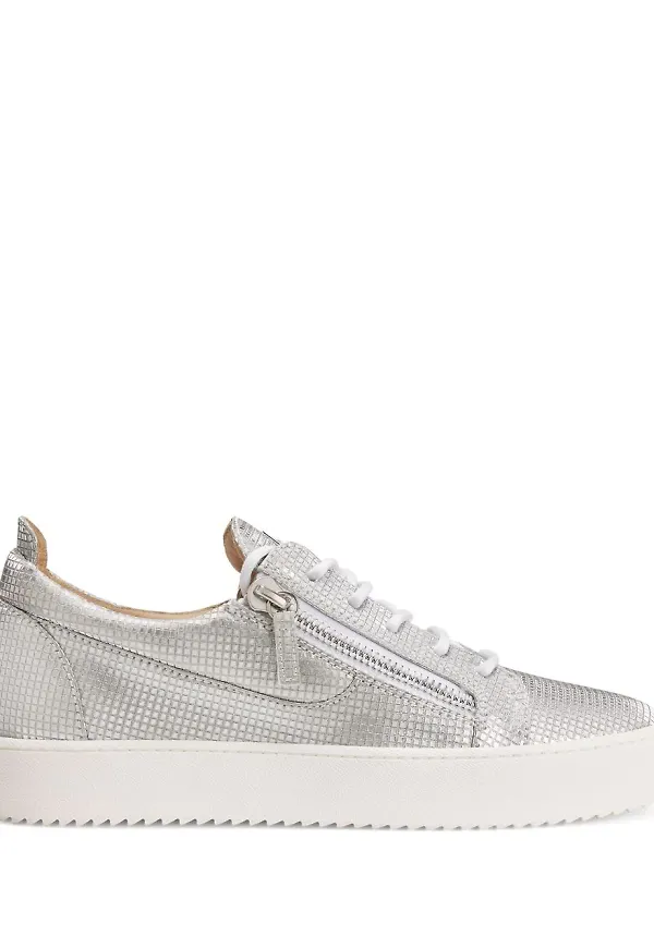 Giuseppe Zanotti Frankie låga sneakers - Vit