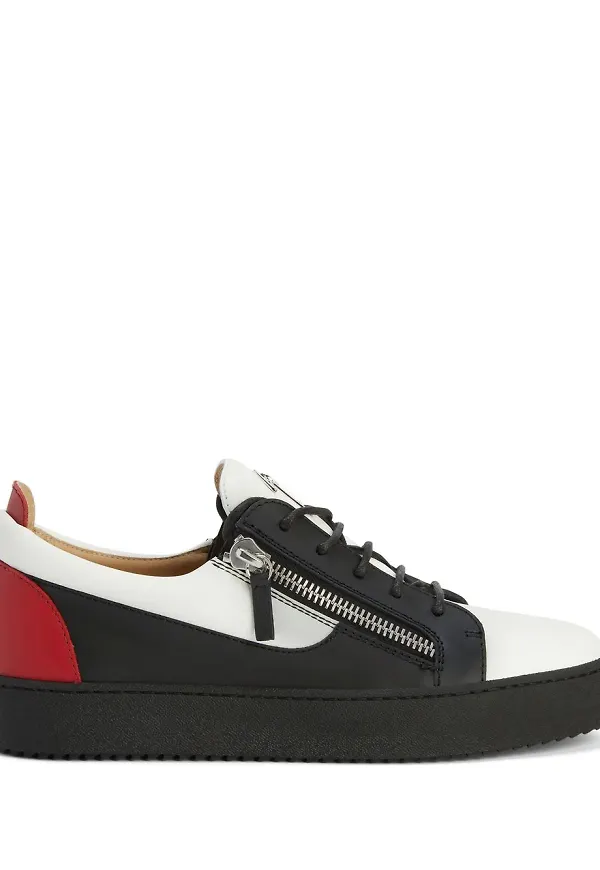 Giuseppe Zanotti Frankie låga sneakers - Vit