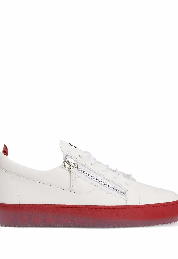Giuseppe Zanotti Frankie låga sneakers - Vit