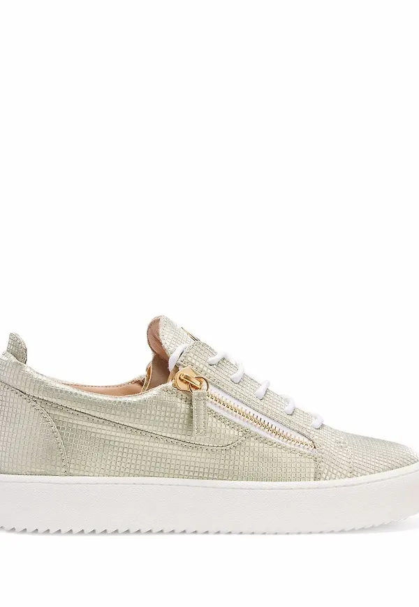 Giuseppe Zanotti Frankie låga sneakers - Vit