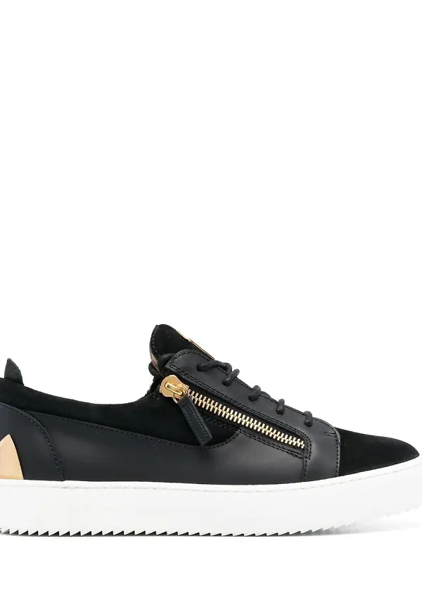Giuseppe Zanotti Frankie Shark platåsneakers - Svart