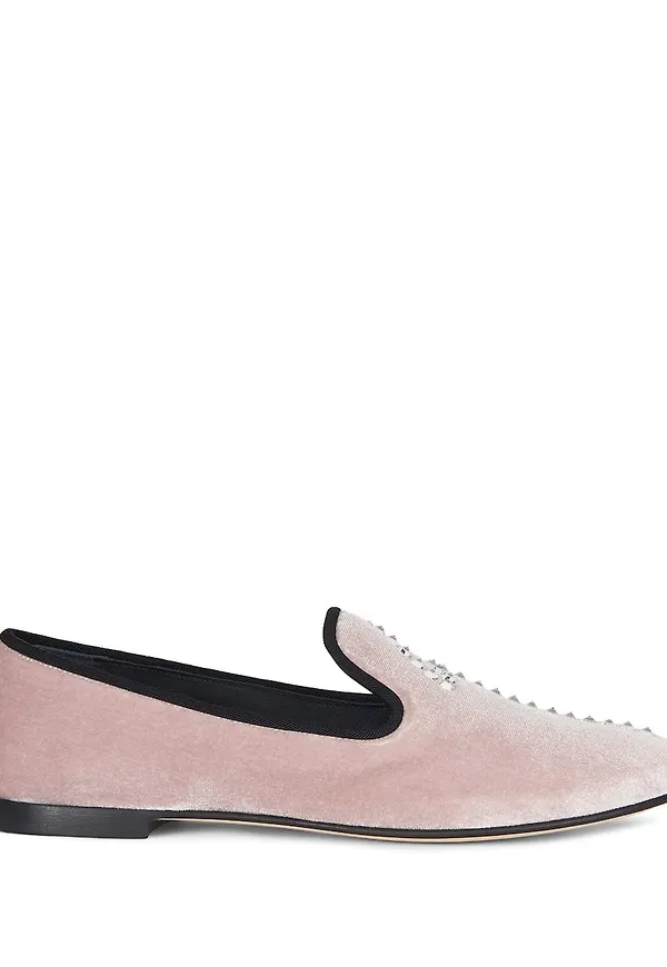 Giuseppe Zanotti G-dalila platta loafers - Rosa