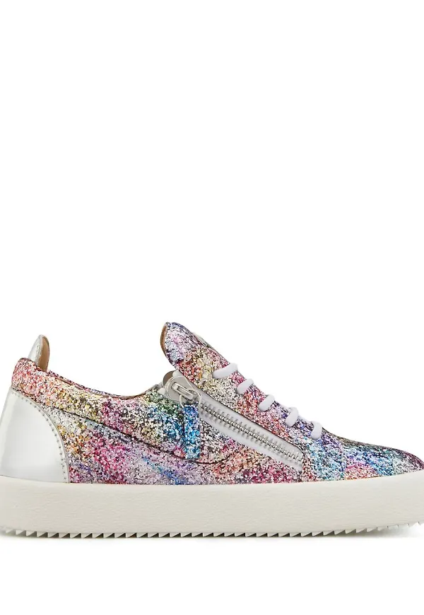 Giuseppe Zanotti Gail glittriga sneakers - Rosa