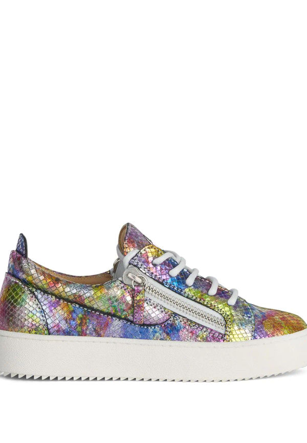 Giuseppe Zanotti Gail låga sneakers - Lila