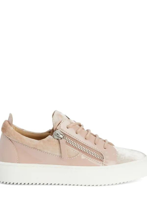 Giuseppe Zanotti Gail låga sneakers - Rosa