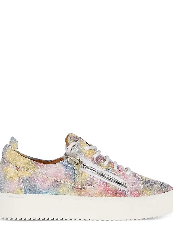 Giuseppe Zanotti Gail låga sneakers - Rosa
