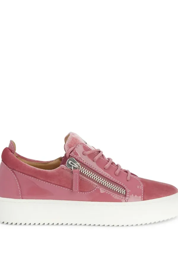 Giuseppe Zanotti Gail låga sneakers - Rosa