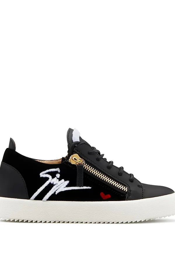 Giuseppe Zanotti Gail låga sneakers - Svart