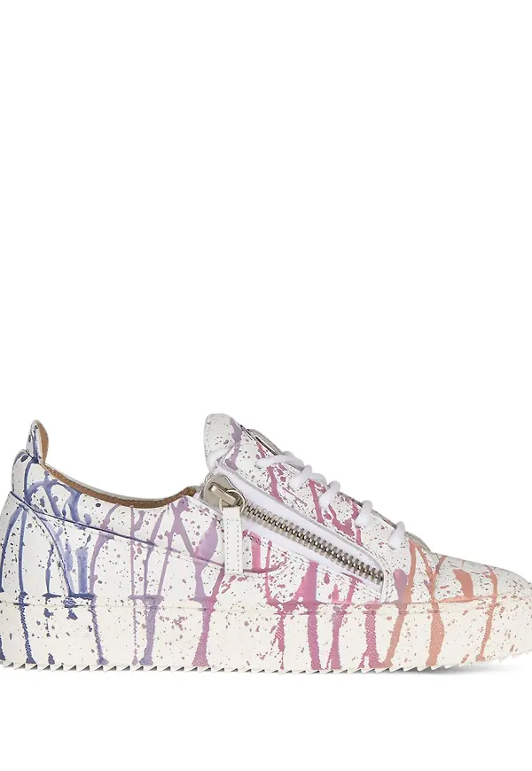 Giuseppe Zanotti Gail låga sneakers - Vit
