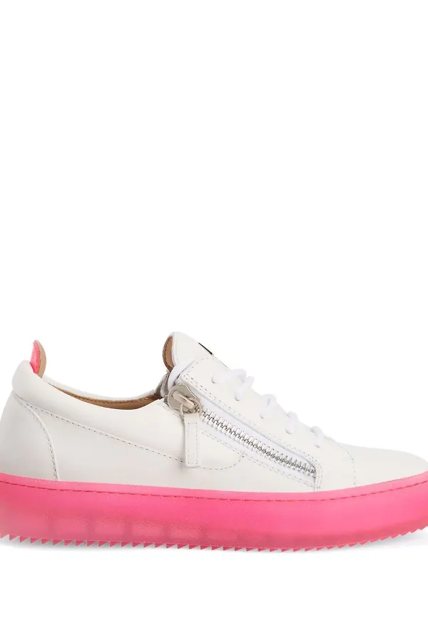 Giuseppe Zanotti Gail låga sneakers - Vit