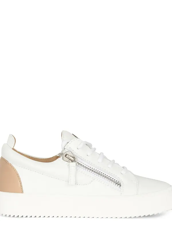 Giuseppe Zanotti Gail låga sneakers - Vit