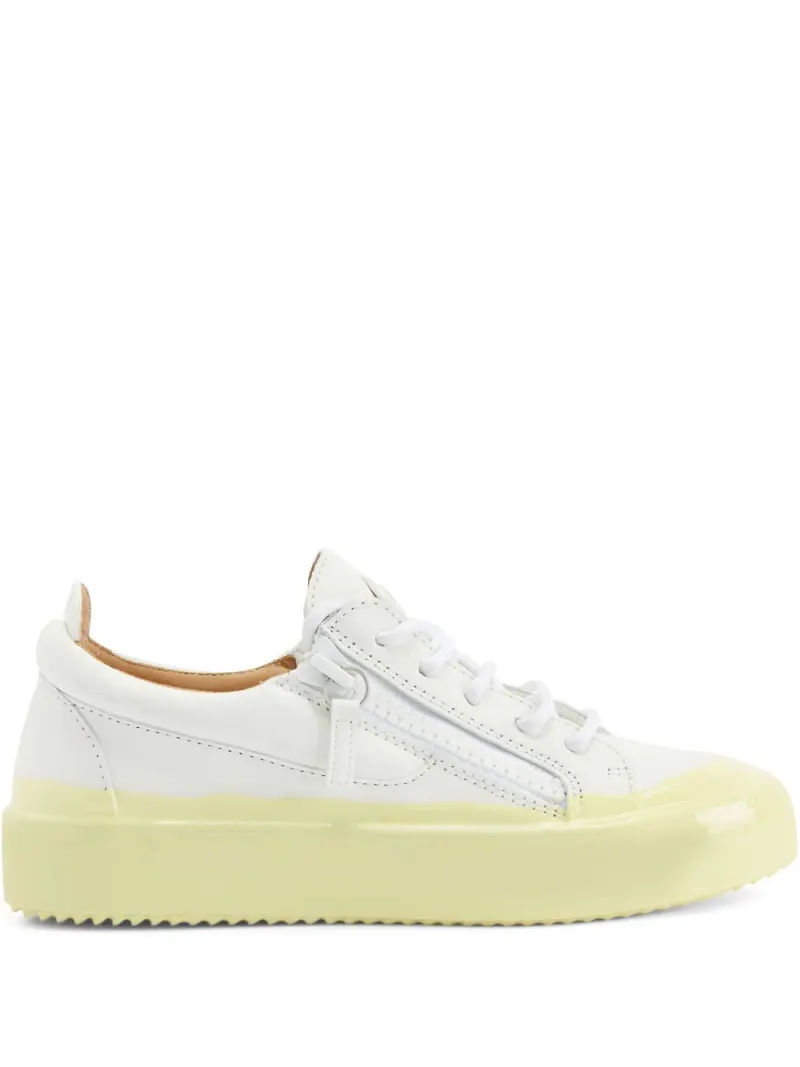 Giuseppe Zanotti Gail Match låga sneakers - Vit