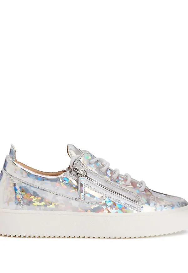 Giuseppe Zanotti Gail sneakers - Silverfärgad