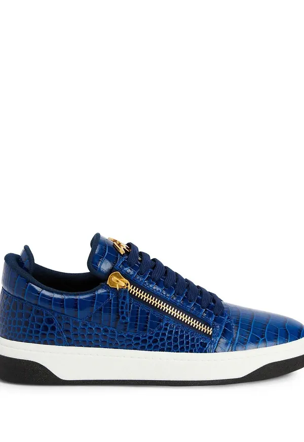 Giuseppe Zanotti GZ94 låga sneakers - Blå