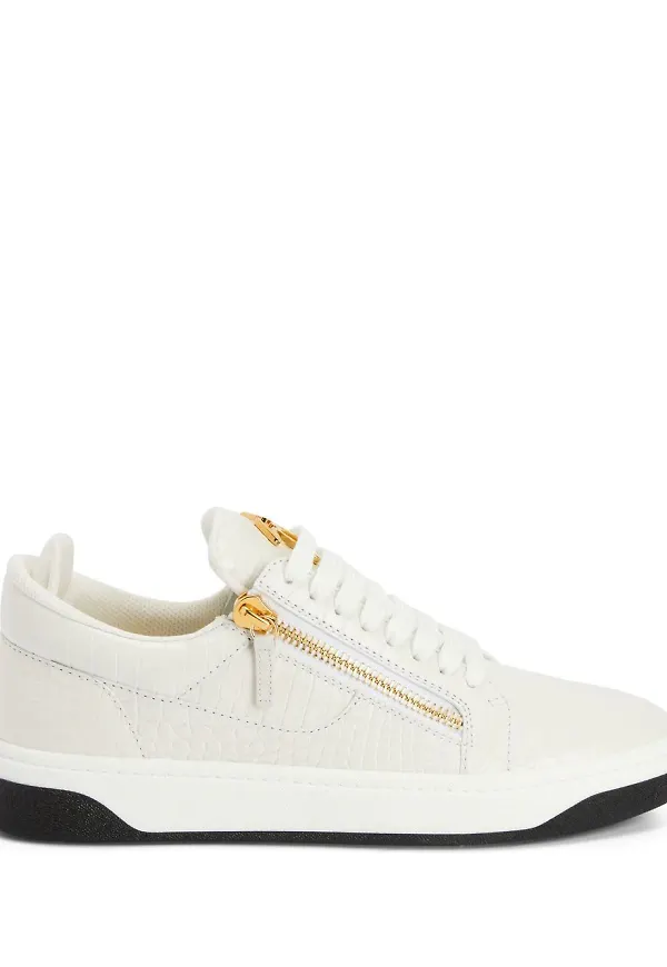 Giuseppe Zanotti GZ94 låga sneakers - Vit