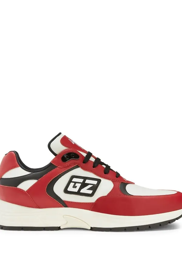 Giuseppe Zanotti GZ låga löparsneakers - Röd