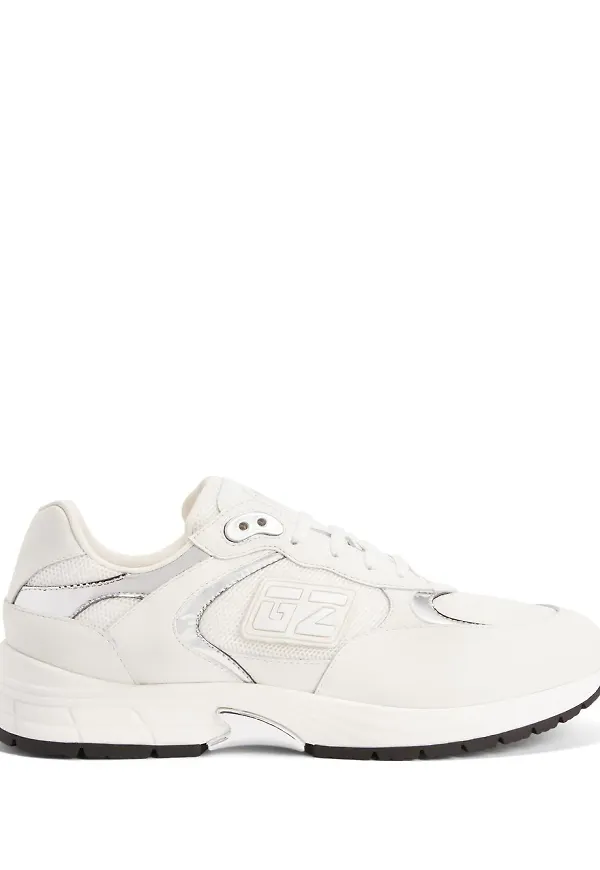 Giuseppe Zanotti GZ låga löparsneakers - Vit