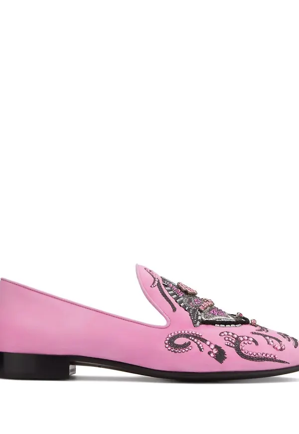 Giuseppe Zanotti Gzxswaelee loafers - Rosa