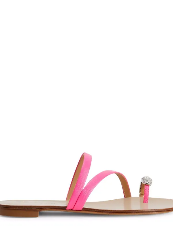 Giuseppe Zanotti Hillary sandaler med strassring - Rosa