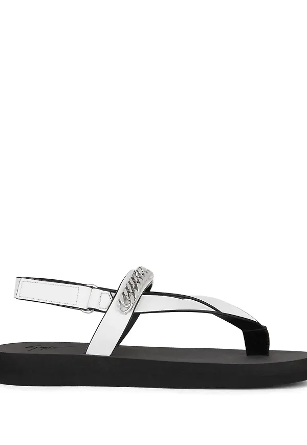 Giuseppe Zanotti Hydra Chain sandaler - Vit