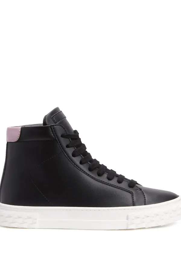 Giuseppe Zanotti höga sneakers - Svart