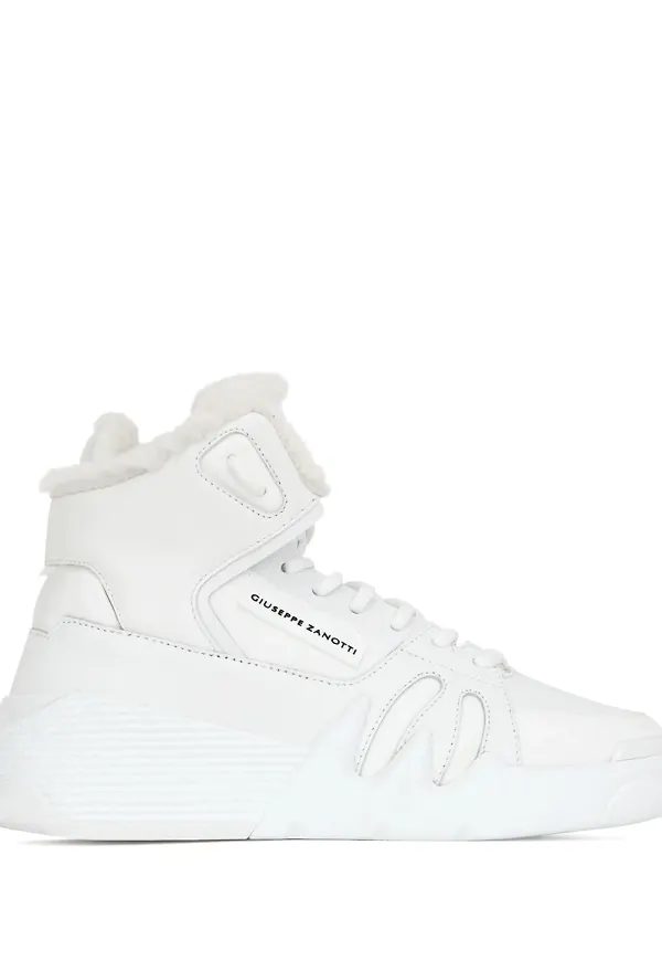 Giuseppe Zanotti höga sneakers - Vit