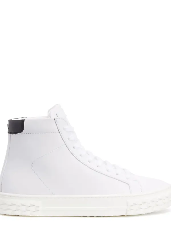 Giuseppe Zanotti höga sneakers - Vit