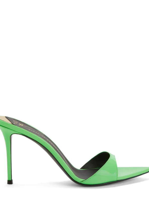 Giuseppe Zanotti Intriigo spetsiga sandaler 90 mm - Grön