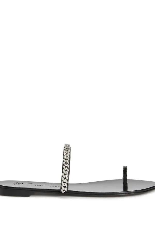 Giuseppe Zanotti Intriigo String sandaler - Svart