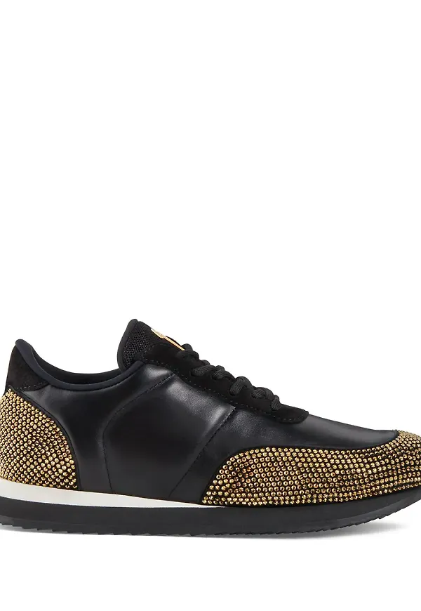 Giuseppe Zanotti Jimi löparsneakers - Svart