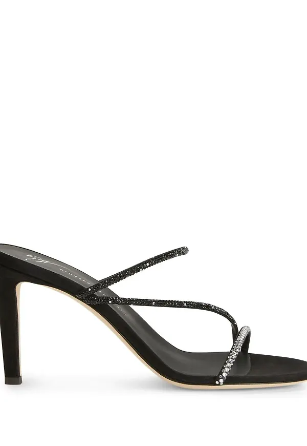 Giuseppe Zanotti Julianne remsandaler - Svart