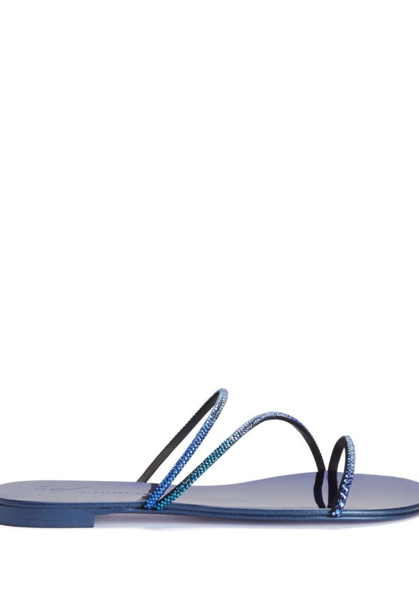 Giuseppe Zanotti Julianne slip on-sandaler - Blå