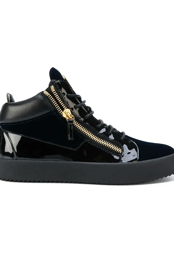 Giuseppe Zanotti Kriss höga sneakers - Blå