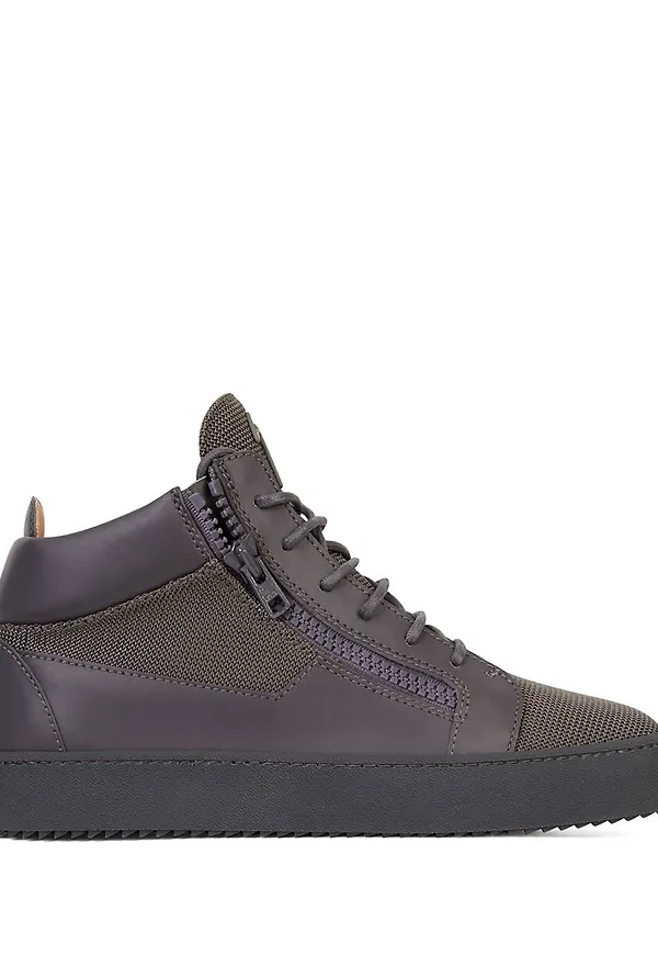 Giuseppe Zanotti Kriss höga sneakers - Grå