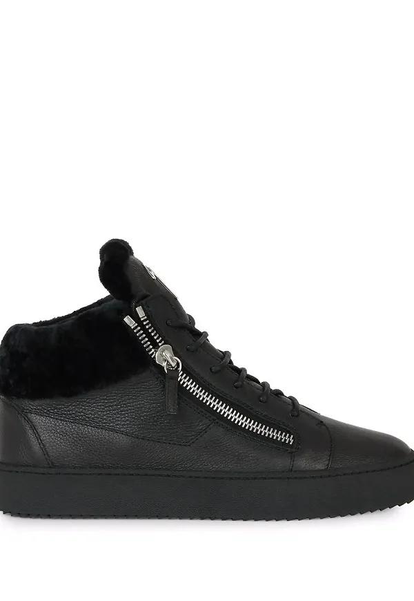 Giuseppe Zanotti Kriss höga sneakers - Svart