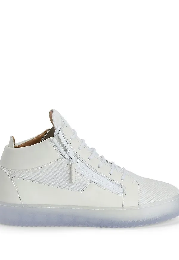 Giuseppe Zanotti Kriss höga sneakers - Vit