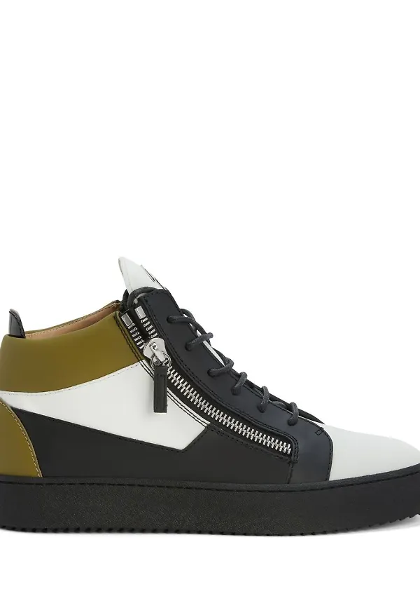 Giuseppe Zanotti Kriss höga sneakers - Vit