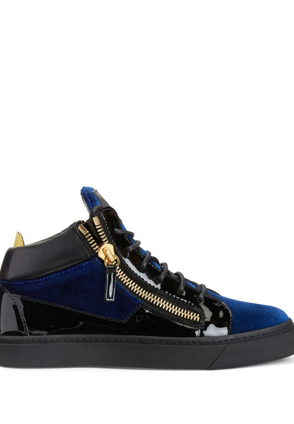 Giuseppe Zanotti Kriss sneakers med panel - Blå