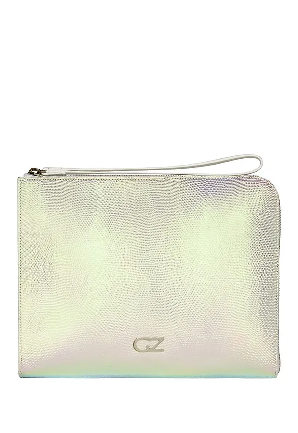 Giuseppe Zanotti kuvertväska - Silverfärgad