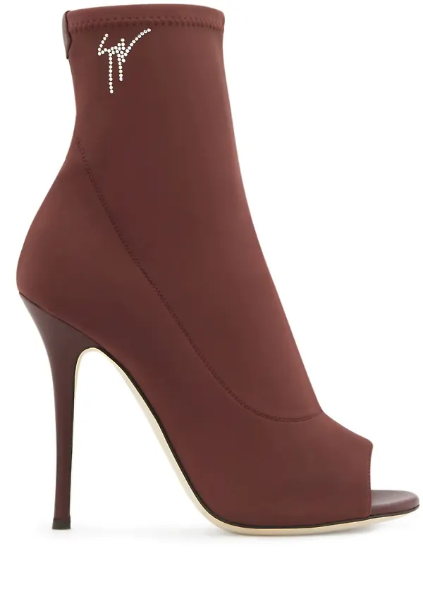 Giuseppe Zanotti Lacey strumpstövlar - Röd
