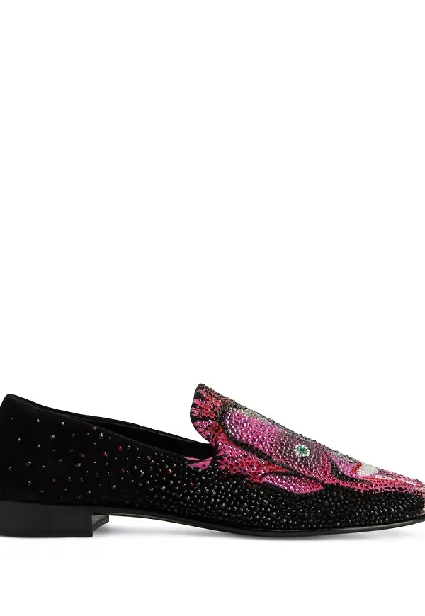 Giuseppe Zanotti Lewis Joker loafers - Svart