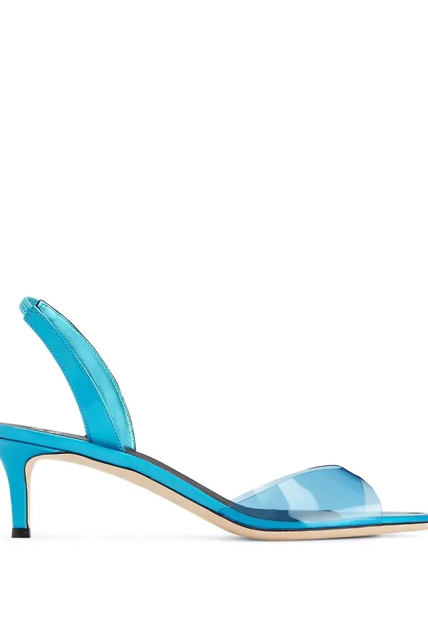 Giuseppe Zanotti Lilibeth Plexy sandaler - Blå