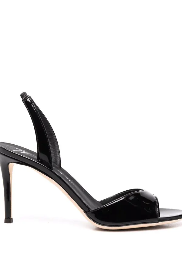 Giuseppe Zanotti Lilibeth slingback-sandaler - Svart