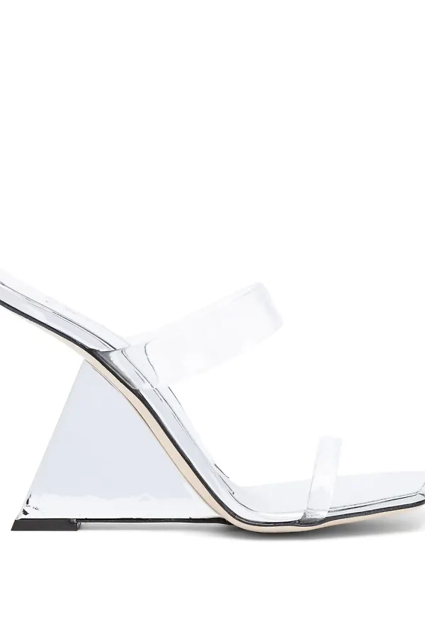 Giuseppe Zanotti Lilii Borea transparenta slip-ons med kilklack - Neutral