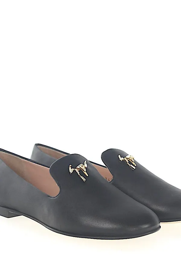 Giuseppe Zanotti Loafers Svart, Dam